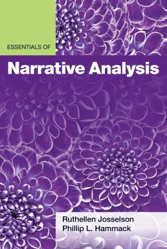 Essentials of Narrative Analysis - Josselson, Ruthellen; Hammack, Phillip L.