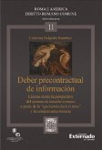Deber precontractual de información (eBook, ePUB) Deber precontractual de información (eBook, ePUB)