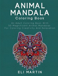 Animal Mandala Coloring Book - Martin, Eli