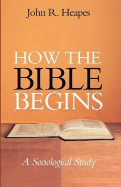 How the Bible Begins