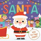 Jolly Santa: A Finger Puppet Board Book