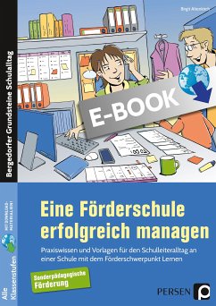 Eine Förderschule erfolgreich managen (eBook, PDF) - Altenkirch, Birgit