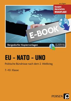 EU - NATO - UNO (eBook, PDF) - Eggert, Jens