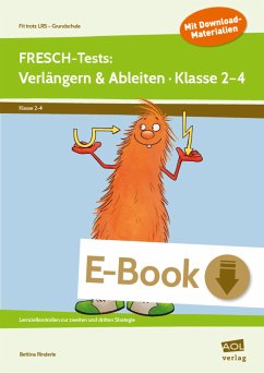 FRESCH-Tests: Verlängern & Ableiten - Klasse 2-4 (eBook, PDF) - Rinderle, Bettina