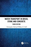 Water Transport in Brick, Stone and Concrete (eBook, ePUB)