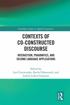 Contexts of Co-Constructed Discourse (eBook, PDF)