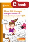 Kleine Hörübungen im Englischunterricht 3/4 (eBook, PDF)