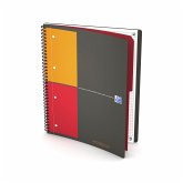 OXFORD International Activebook A4+, kariert 5 mm, 80 Blatt, 80 g/m², 4fach gelocht, mit PP-Deckel und Lesezeichen-Register