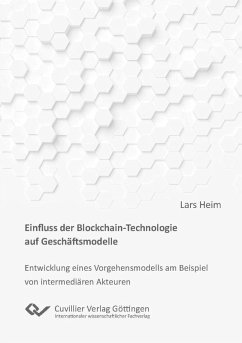 Einfluss der Blockchain-Technologie auf Geschäftsmodelle (eBook, PDF)