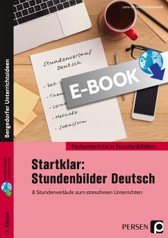 Startklar: Stundenbilder Deutsch 5. Klasse (eBook, PDF) - Grzelachowski, Lena-Christin