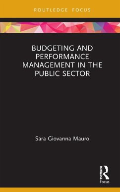 Budgeting and Performance Management in the Public Sector - Mauro, Sara Giovanna