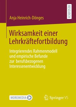 Wirksamkeit einer Lehrkräftefortbildung - Heinrich-Dönges, Anja