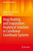 Drop Heating and Evaporation: Analytical Solutions in Curvilinear Coordinate Systems