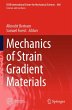 Mechanics of Strain Gradient Materials - Bild 1
