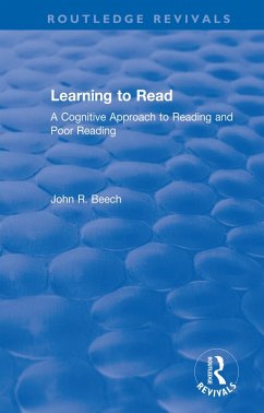 Cover Learning to Read (eBook, ePUB)