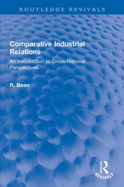 Cover Comparative Industrial Relations (eBook, PDF)
