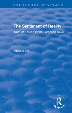 Cover The Sentiment of Reality (eBook, PDF)