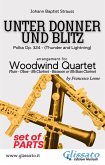 Unter donner und blitz - Woodwind Quartet (parts) (fixed-layout eBook, ePUB)