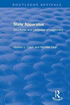 State Apparatus (eBook, ePUB) - Clark, Gordon L.; Dear, Michael