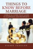 Things to know before Marriage (eBook, ePUB)