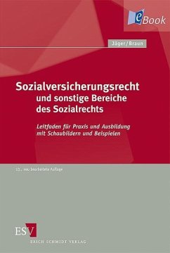 Cover Sozialversicherungsrecht und sonstige Bereiche des Sozialrechts (eBook, PDF)