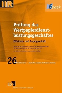 Prüfung des Wertpapierdienstleistungsgeschäftes (eBook, PDF)