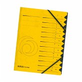 Herlitz Ordnungsmappe Quality 1-12 gelb