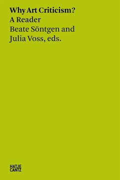 Why Art Criticism? A Reader (eBook, ePUB)