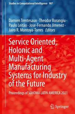 Service Oriented, Holonic and Multi-Agent Manufacturing Systems for Industry of the Future