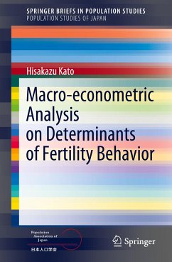 Macro-econometric Analysis on Determinants of Fertility Behavior - Kato, Hisakazu