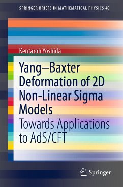 Yang–Baxter Deformation of 2D Non-Linear Sigma Models (eBook, PDF) - Yoshida, Kentaroh