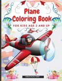 Plane Coloring Book for Kids Aged 3 and UP