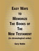 Easy Ways to Memorize the Book of the New Testament
