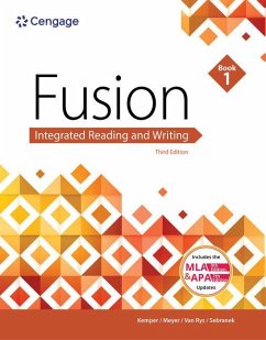 Fusion: Integrated Reading and Writing, Book 1 (with 2021 MLA Update Card) - Kemper, Dave; Meyer, Verne; Rys, John Van