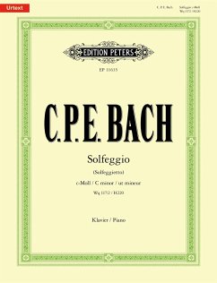 Solfeggio (Solfeggietto) c-Moll Wq 117/2 / H220 - Bach, Carl Philipp Emanuel