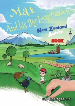 Max and his Big Imagination - New Zealand Activity Book - Metge, Chrissy