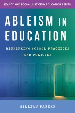 Ableism in Education - Parekh, Gillian (York University)
