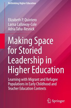 Making Space for Storied Leadership in Higher Education - Quintero, Elizabeth P.;Callaway-Cole, Larisa;Taha-Resnick, Adria