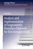 Analysis and Implementation of Isogeometric Boundary Elements for Electromagnetism (eBook, PDF)