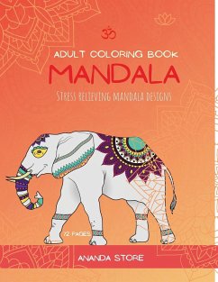 Mandala Animals Coloring Book - Store, Ananda