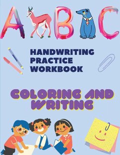 Handwriting Practice Workbook,Coloring and tracing Books - Stewart, Mike