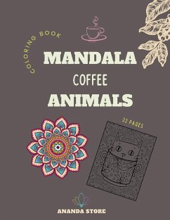 Mandala Coffee Animals Coloring Book - Store, Ananda