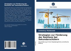 Strategien zur Förderung der Resilienz bei Sekundarschülern - Maldonado, Esthefany