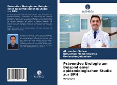 Cover Präventive Urologie am Beispiel einer epidemiologischen Studie zur BPH