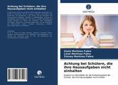 Cover Achtung bei Schülern, die ihre Hausaufgaben nicht einhalten