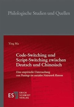 Code-Switching und Script-Switching zwischen Deutsch und Chinesisch - Ma, Ying