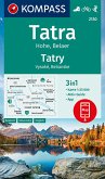 KOMPASS Wanderkarte 2130 Tatra Hohe, Belaer, Tatry, Vysoké, Belianske