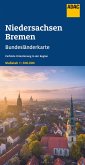 ADAC Bundesländerkarte Deutschland 03 Niedersachsen, Bremen 1:300.000