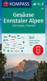 KOMPASS Wanderkarte 69 Gesäuse, Ennstaler Alpen, Pyhrnpass, Eisenerz 1:35.000