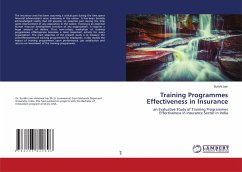 Training Programmes Effectiveness in Insurance - Jain, Surbhi